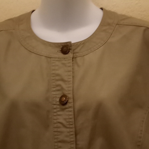 Hearts of Palm Cotton Beaded Jacket- Size 14 - Picture 3 of 12